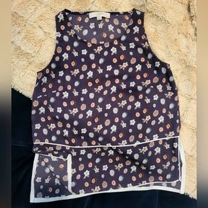 Loft Petites Floral Blouse